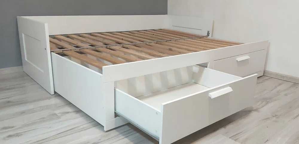 Łóżko leżanka rozsuwane IKEA + jeden materac - możliwa dostawa!
