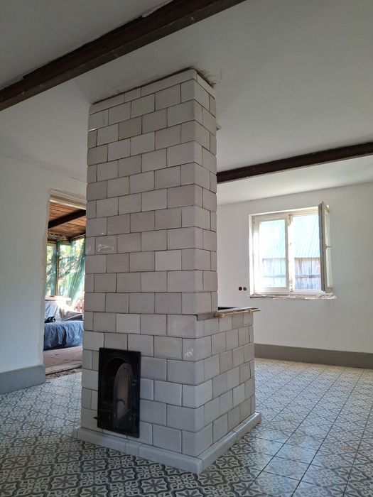 kuchnia kaflowa z płaszczem