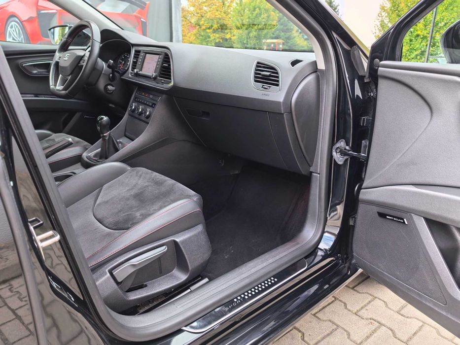 SEAT Leon FR 1.4 TSI (150 KM) -Full opcja -BEZWYPADKOWY- ŚWIETNY stan!