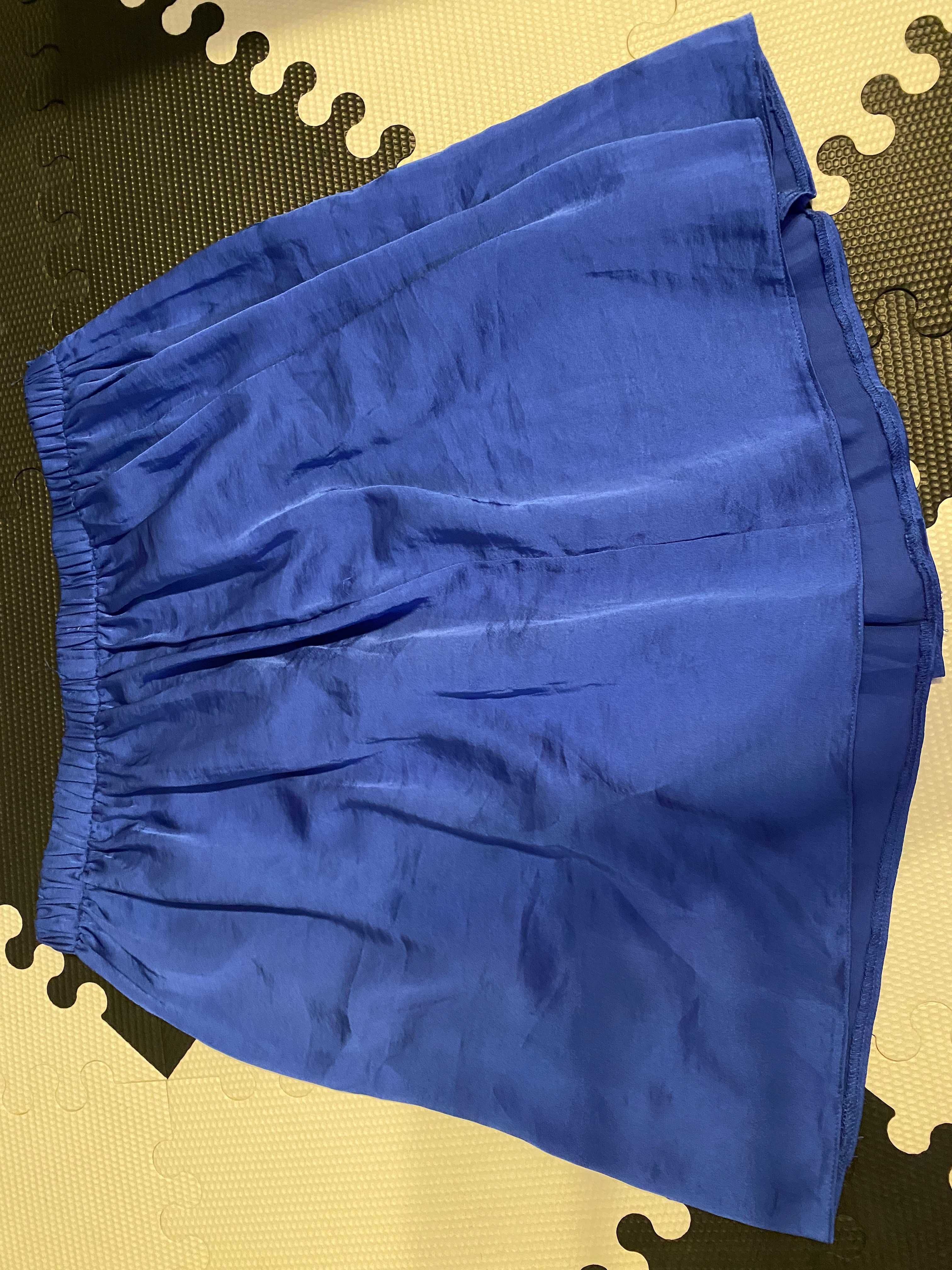Spódnica niebieska, mini