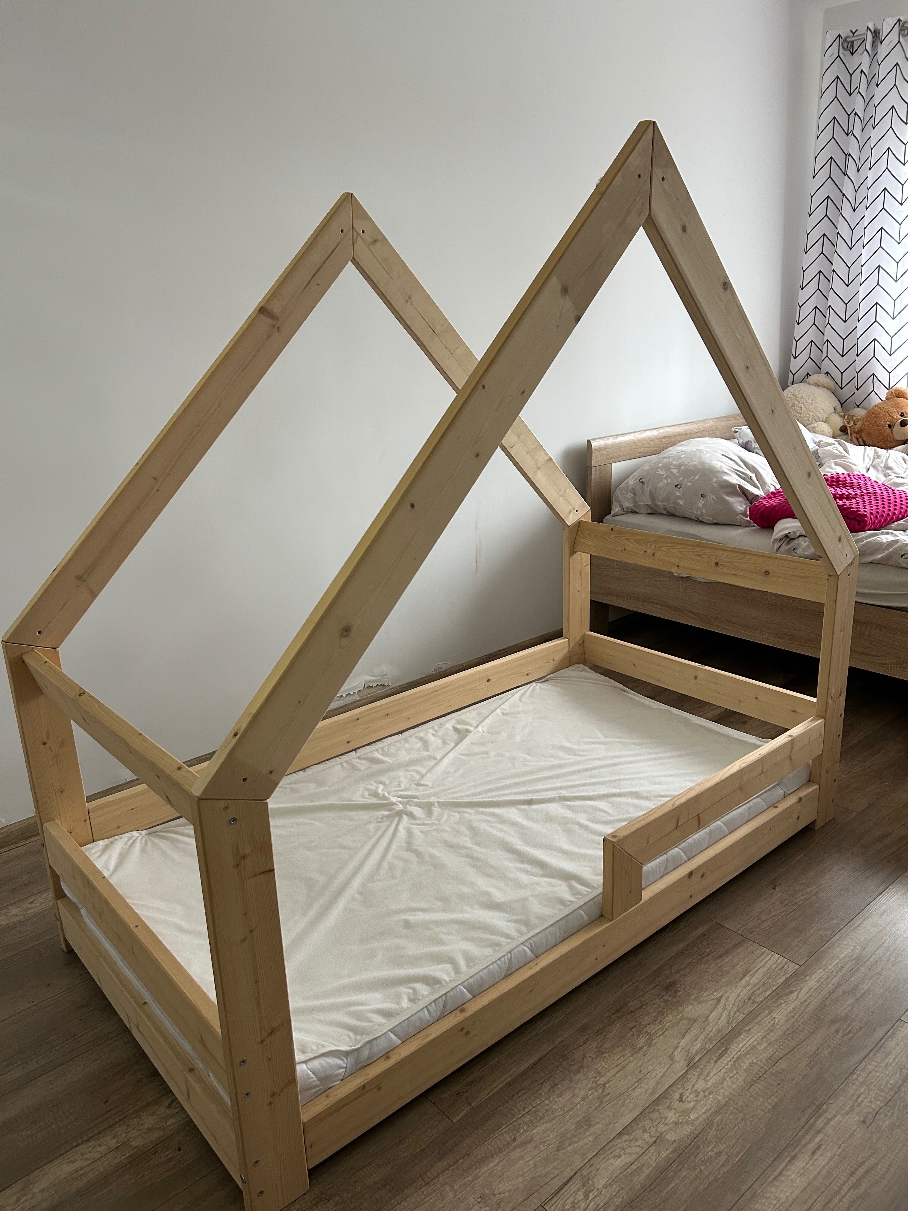 Łóżeczko dziecięce 160x80 ze stelażem +matera co gratis