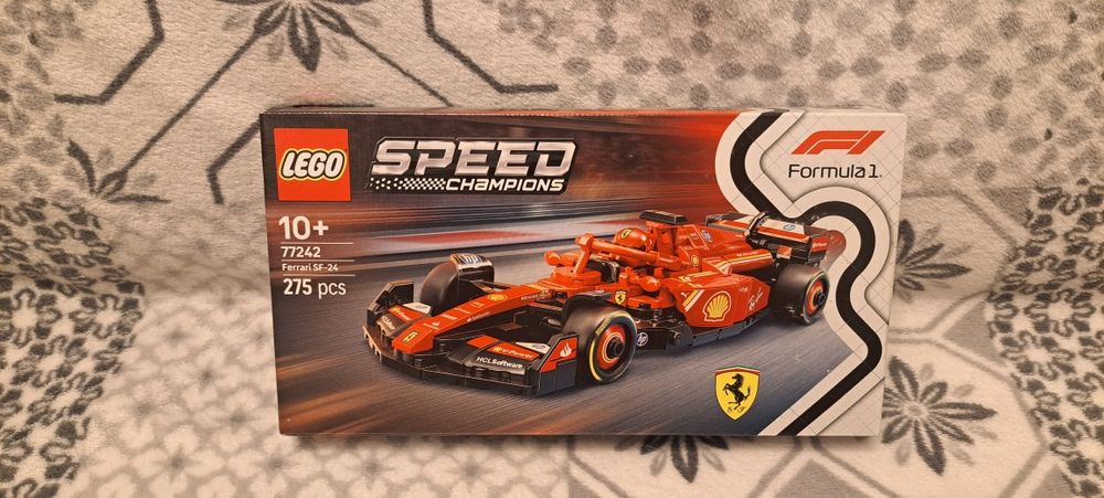 Nowe Klocki Lego Speed Champions 10 + 77242 Bolid F1 Ferrari
