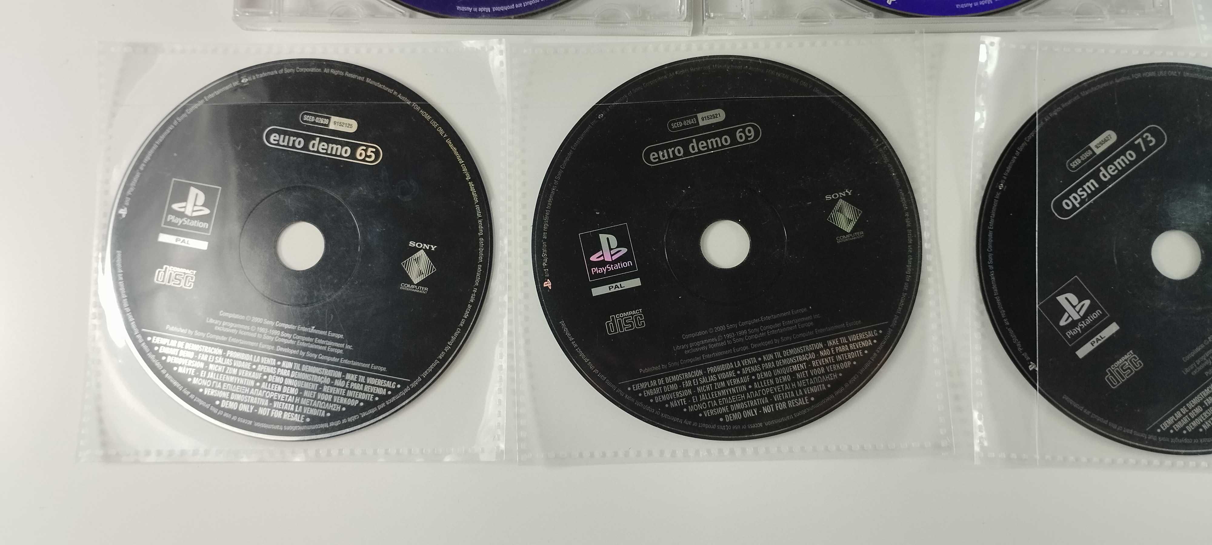 Lote jogos e demos PS1 Playstation 1 - sem caixa