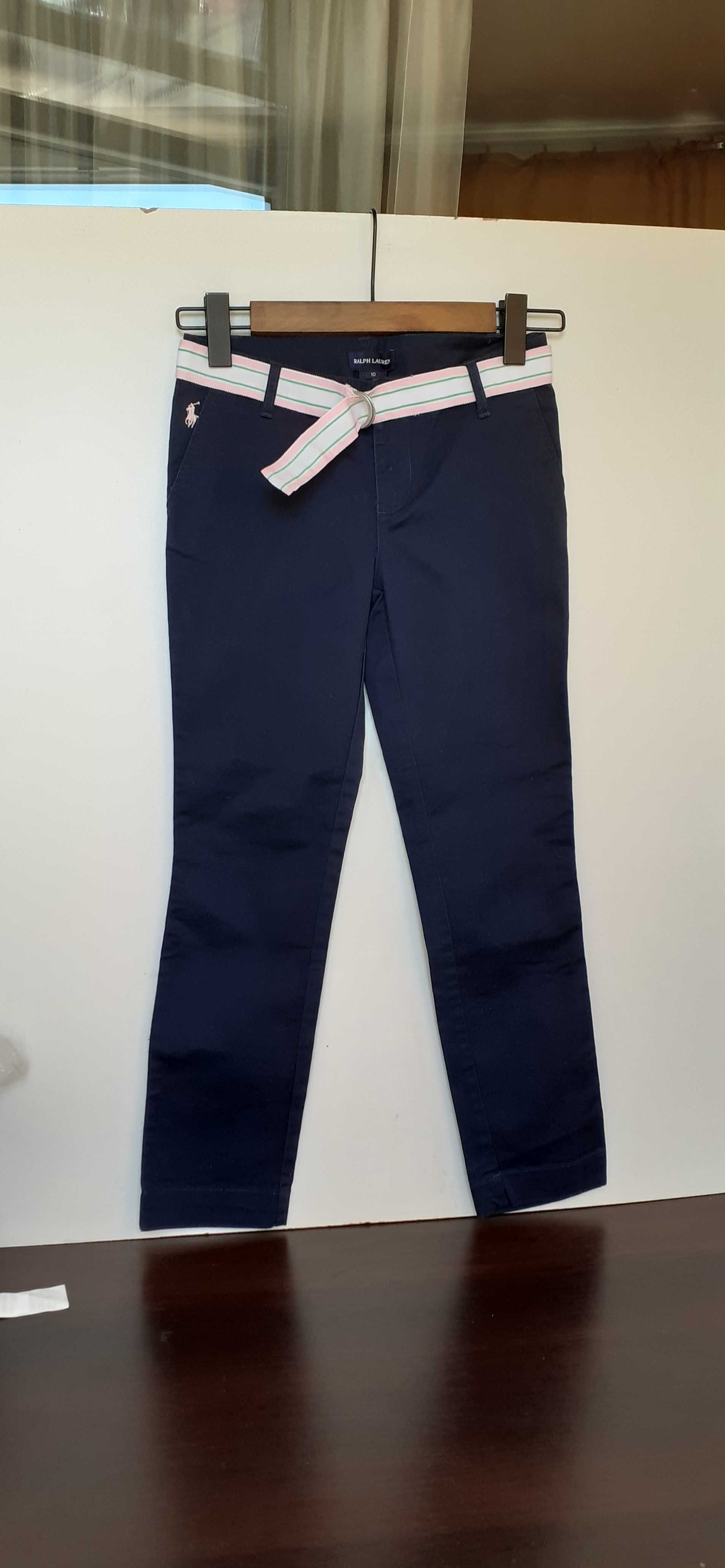 Новые детские летние джинсы RALPH LAUREN размер 10, темно синие