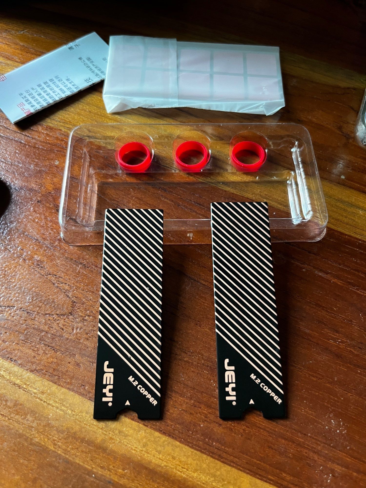 Мідний радіатор для M2 NVMe 2280