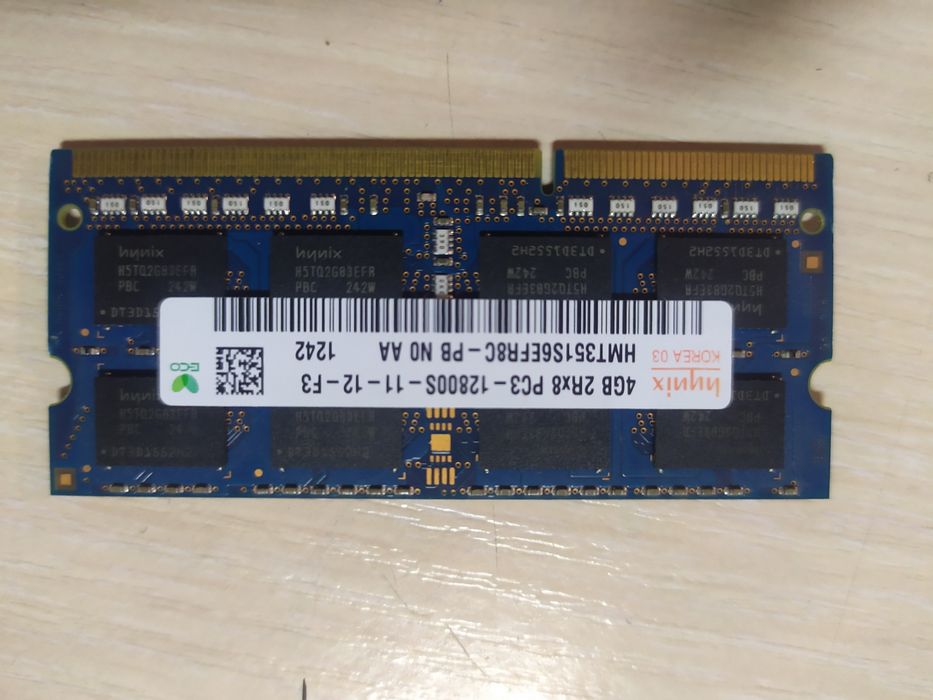 Операт. пам'ять DDR3 4Gb для ноутбука