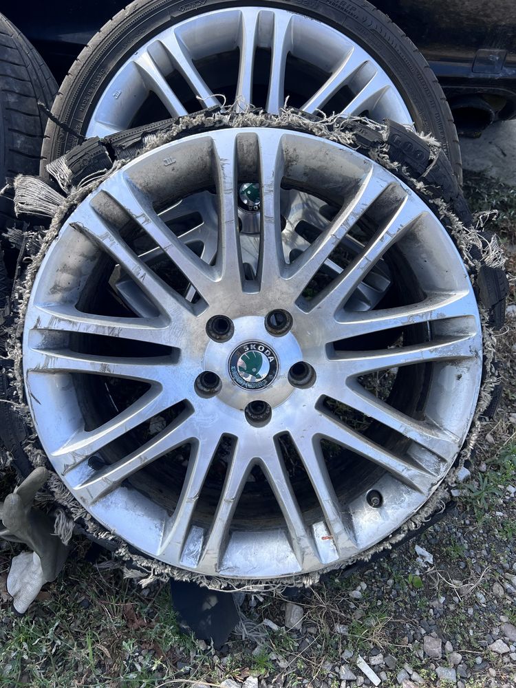 Alufelgi skoda superb 5x112 r18