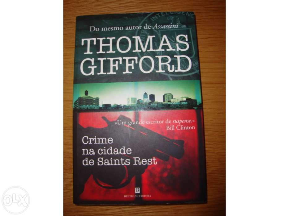 Vendo livro "Um crime na cidade de Saints Rest"