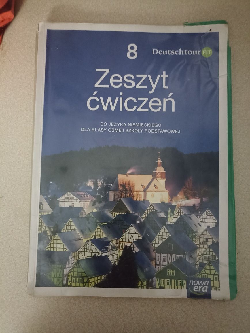 Zeszyt ćwiczeń do języka niemieckiego klasa ósma Nowa Era Kosacka