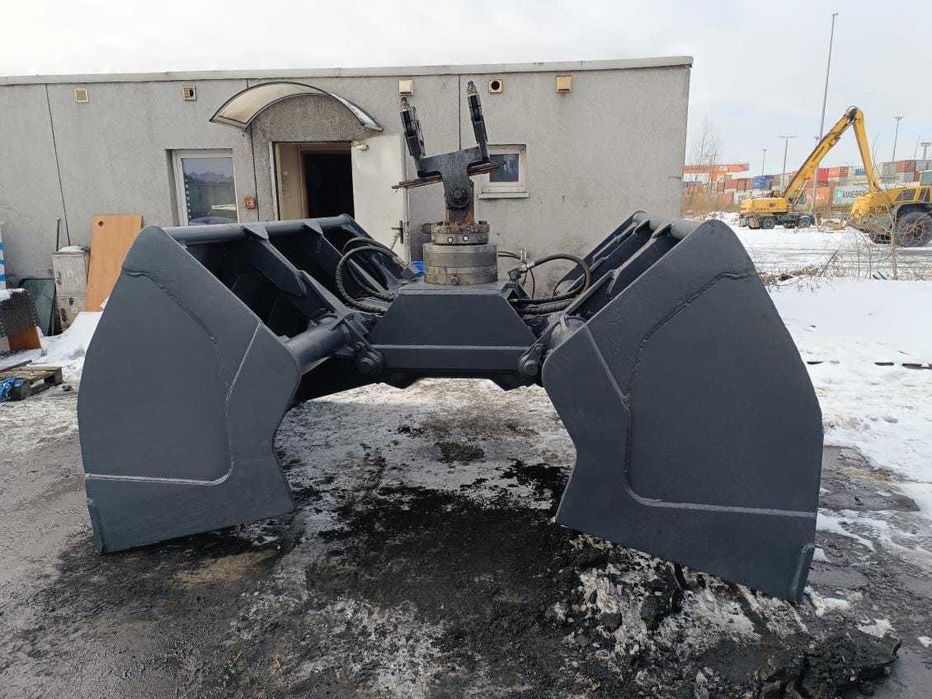 chwytak dwułupinowy, czerpak do węgla, łyżka przeładunkowa 4 m3, t620