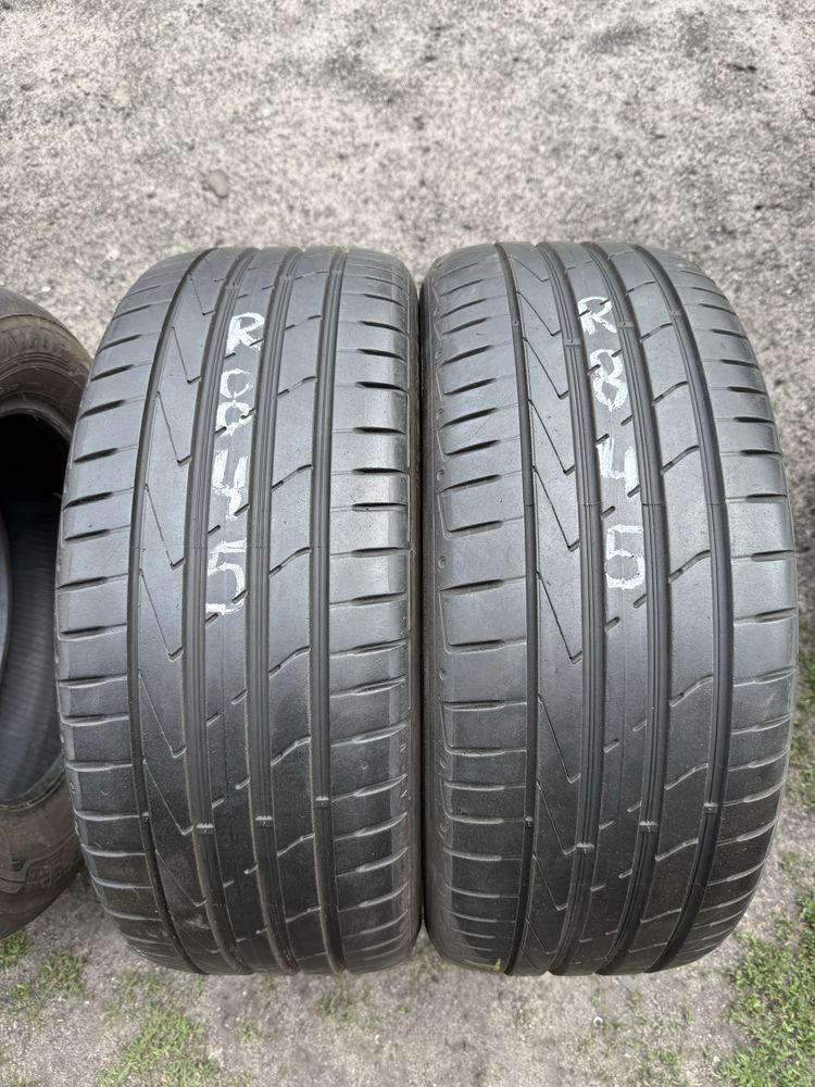 Opony letnie 225/45/18 Hankook 2szt Runflat 6,3mm 2023r