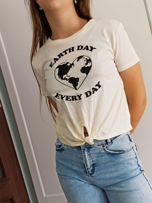 Sg Top crop 158 t-shirt dla dziewczynki 158 , 164 bluzka dla  nastolat