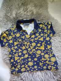 Versace oryginalna koszulka polo 104 cm unikatowa  kolekcja