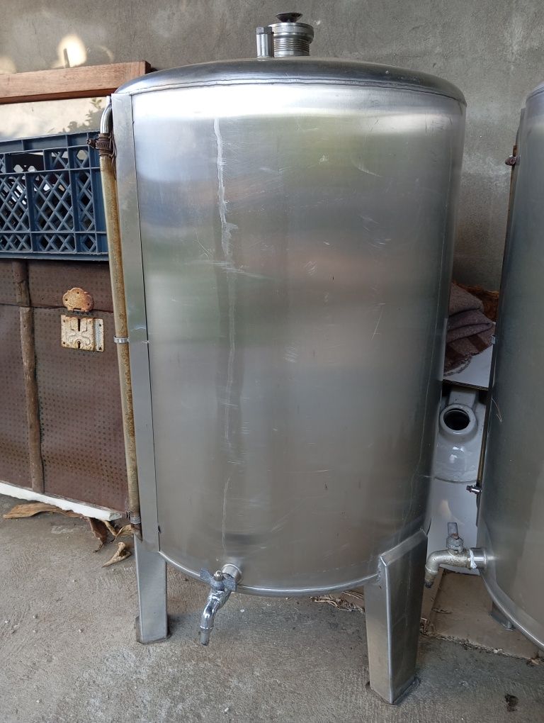 Cuba inox para vinho