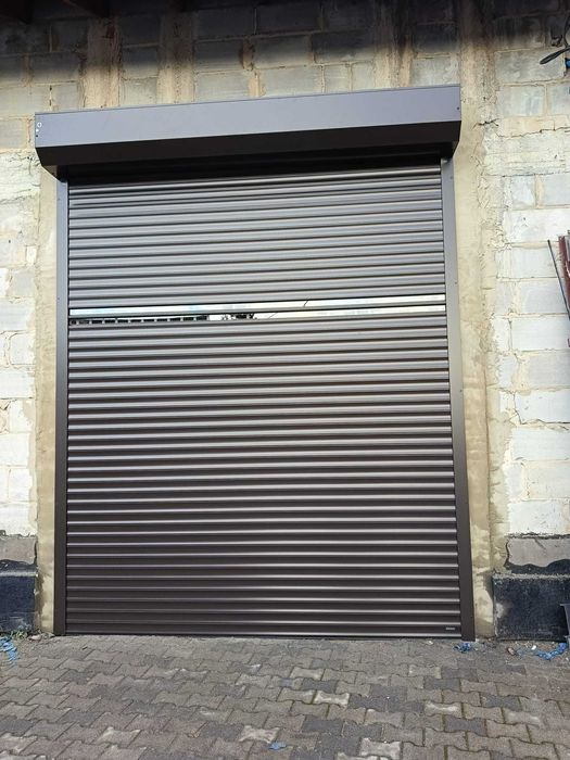 BRAMA ROLETA GARAŻOWA drzwi garażowe rolowane NA WYMIAR