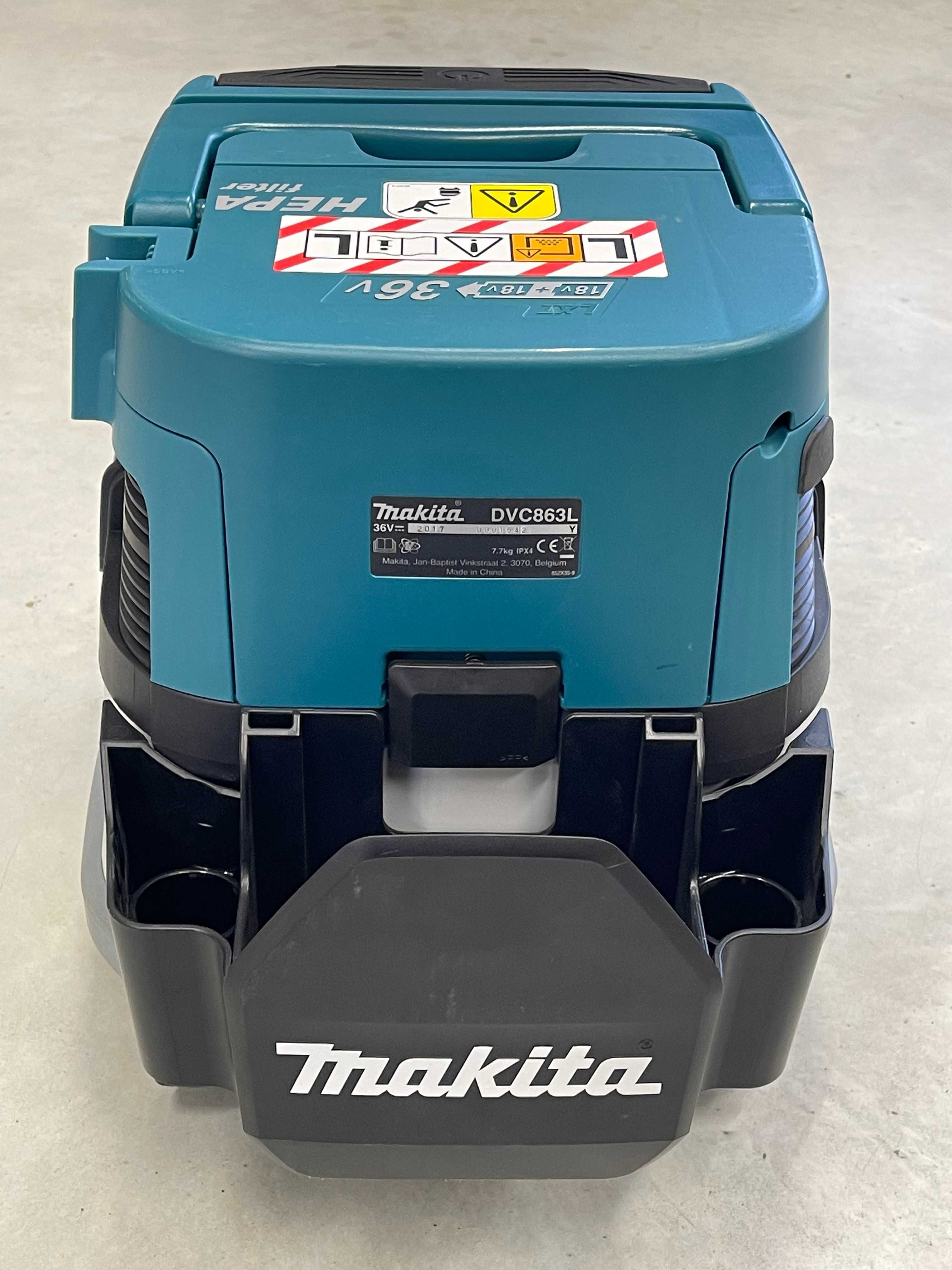 Пилосос Makita DVC863L з HEPA-фільтром