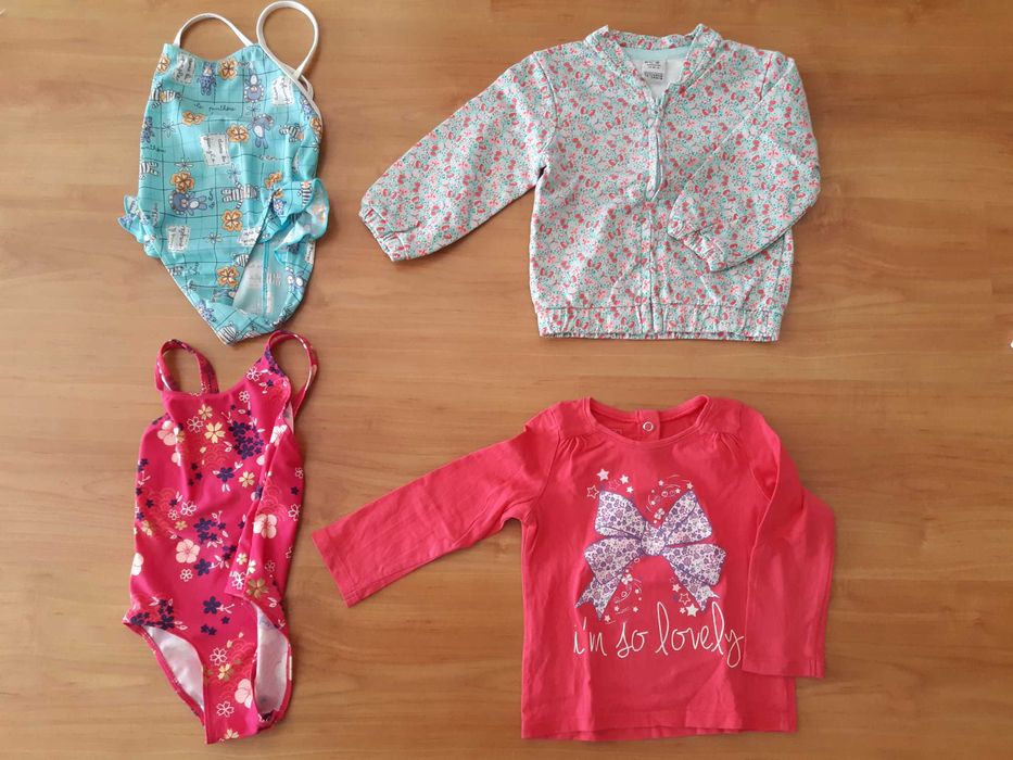 Roupa de Bebé Menina de Verão - 12 meses (29 peças)