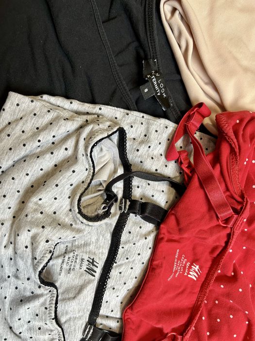 4x koszulka do karmienia H&M 34/36 Newlook S