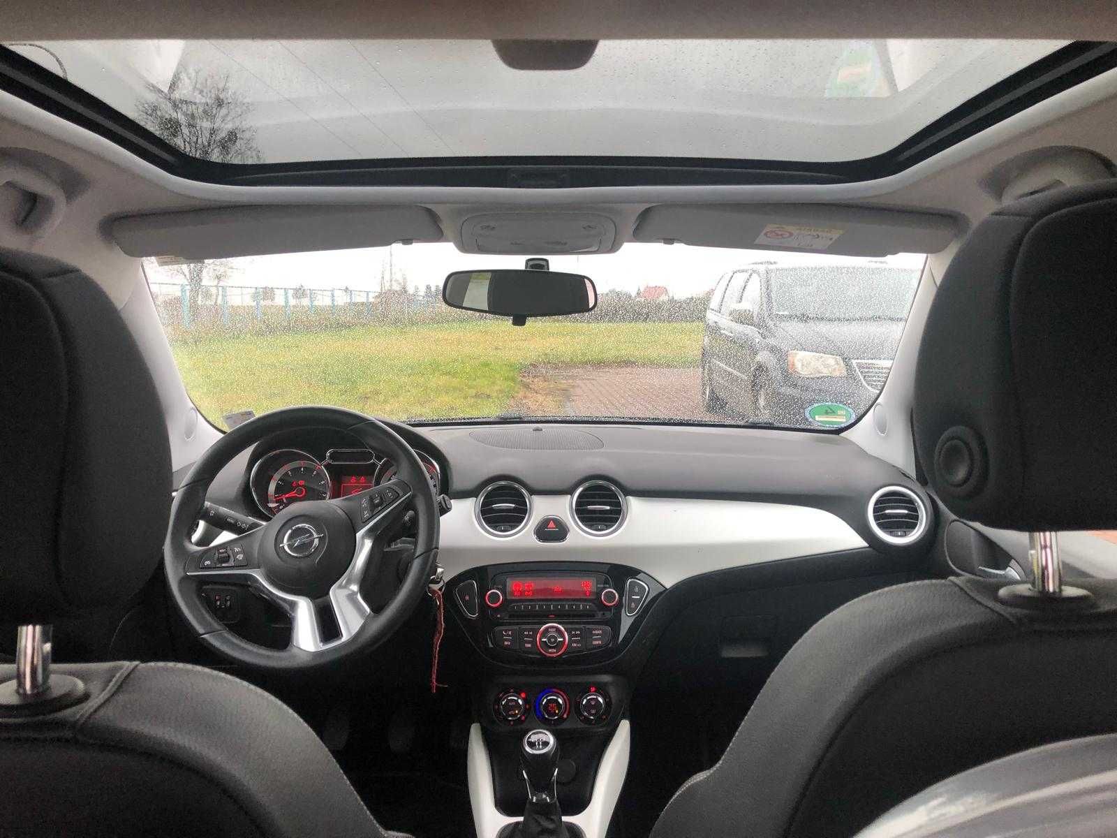 Opel Adam 1,4 klima półskóra panorama dach ALU 129tkm serwis WARTO