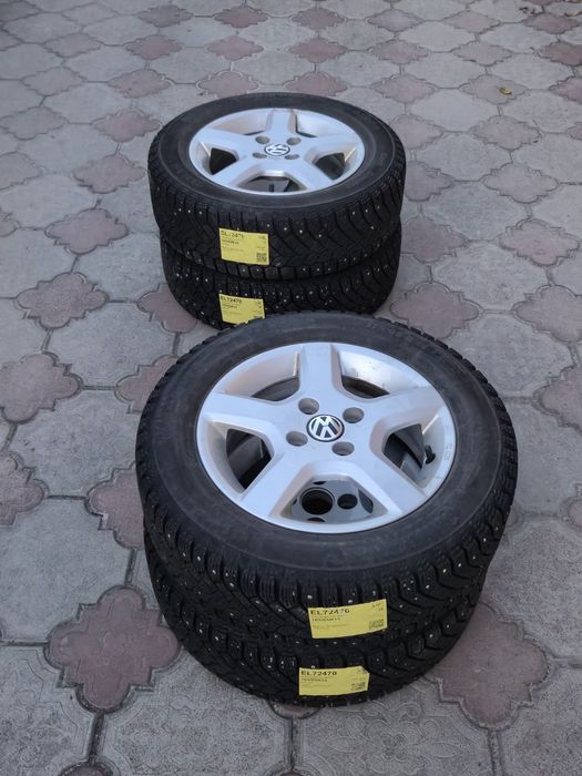 Диски з шинами 175 65 r14 Volkswagen e-up up golf passat  jetta
