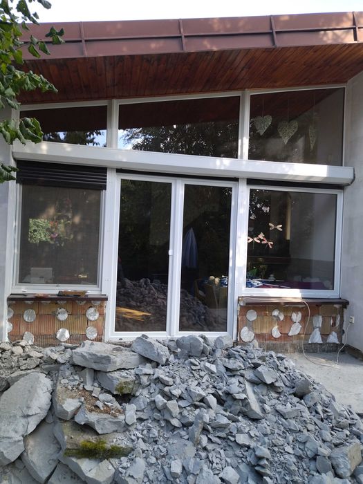 Okna tarasowe z demontażu