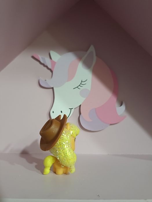 My Little Pony Applejack glitter G4 Hasbro figurka MLP cmc
