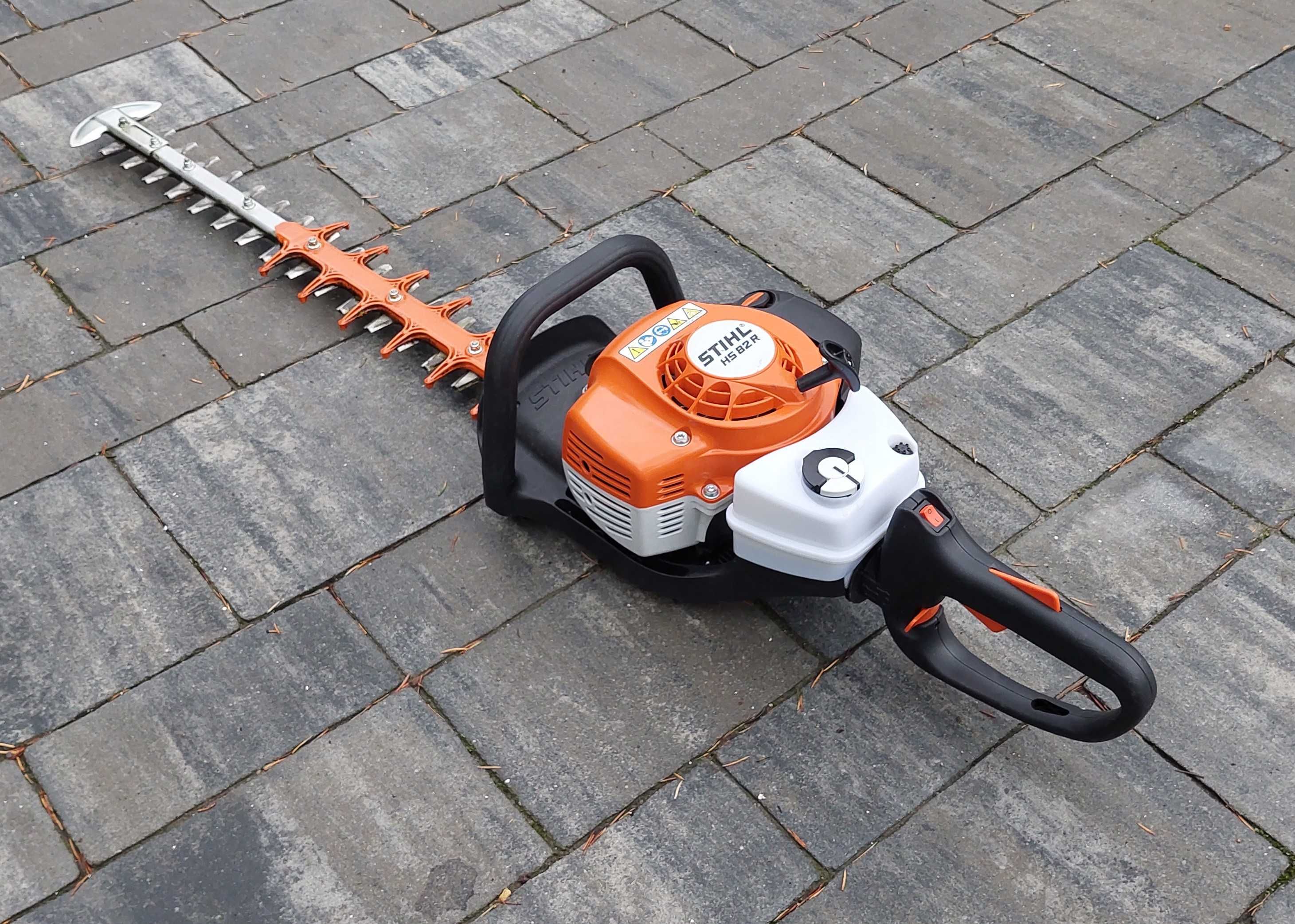 Nożyce STIHL HS 82 R mocne przycinanie żywopłotów tui tuji wynajem