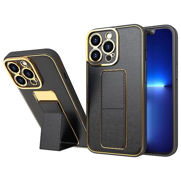New Kickstand Case etui do Samsung Galaxy A12/5G z podstawką czarny