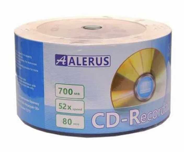 Диски CD-R ALERUS PRINTABLE 700Mb 80min 52x 50шт.