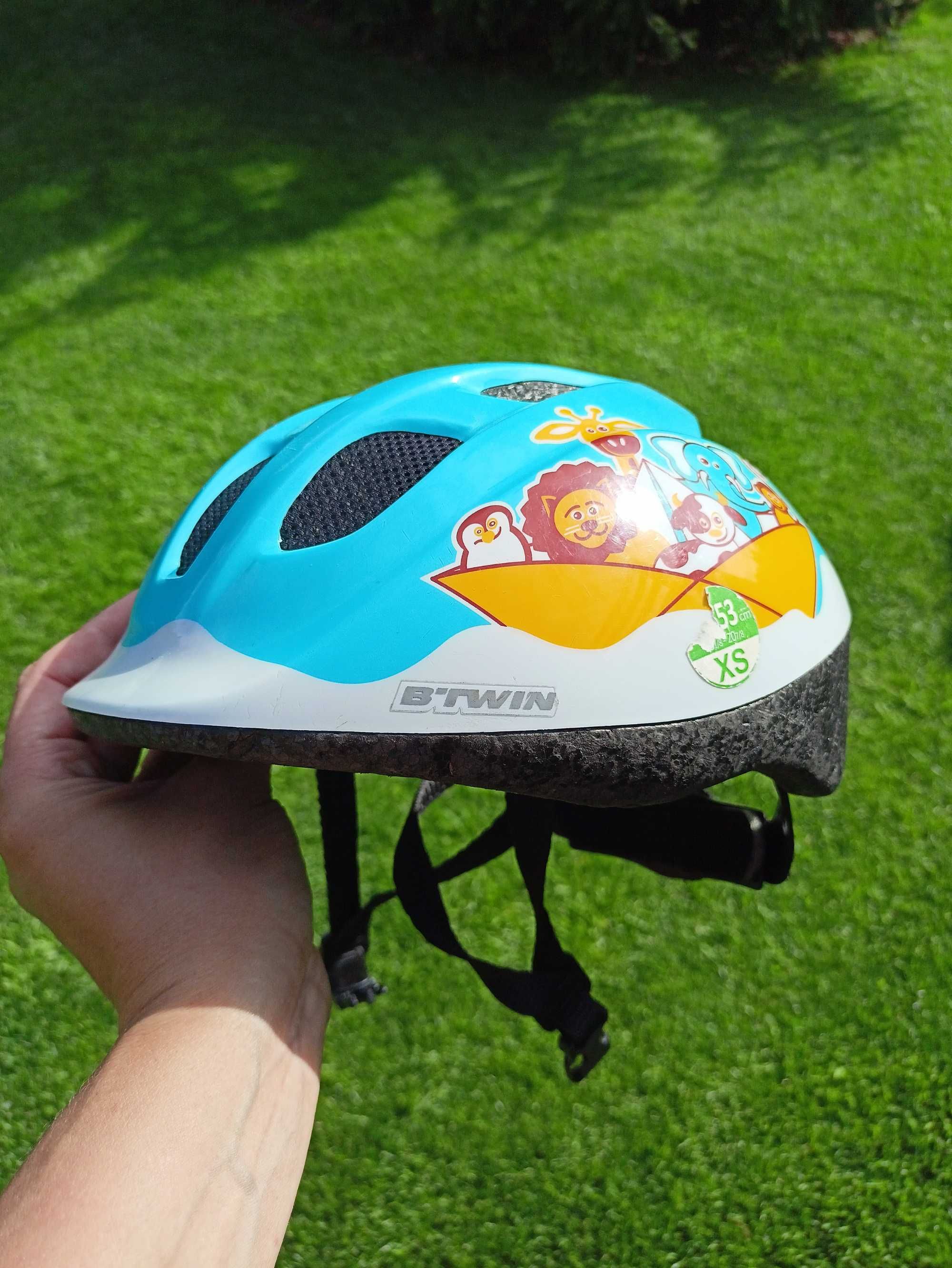 Kask chłopięcy btwin XXS 46-53cm