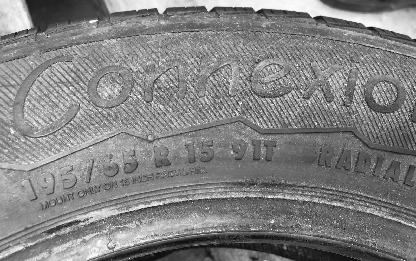 Шини Tyfoon 195/65r15 Пара літо б/у склад Оригінал