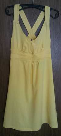 Żółta sukienka Esmara