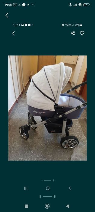 Wózek  dziecięcy 3w1 Gondola +łóżeczko, spacerówka, fotelik.