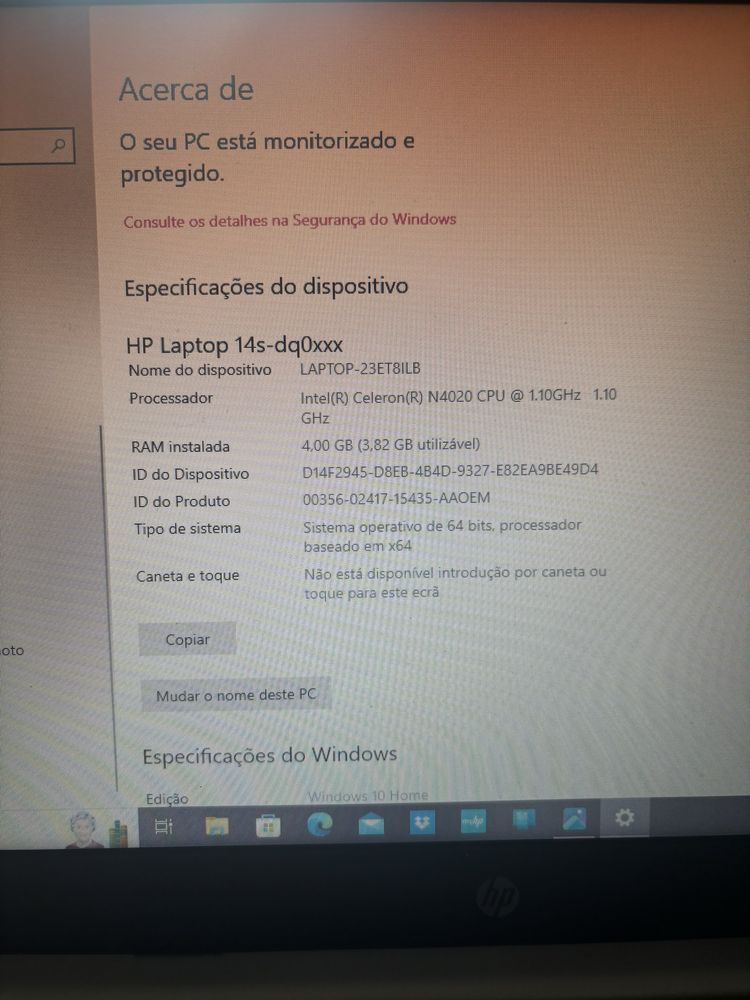 Portatil HP em otimo estado
