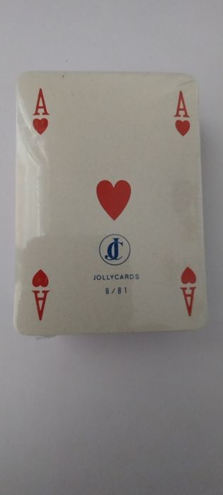 Cartas de poker bridge Jolly Cards Genova NOVO