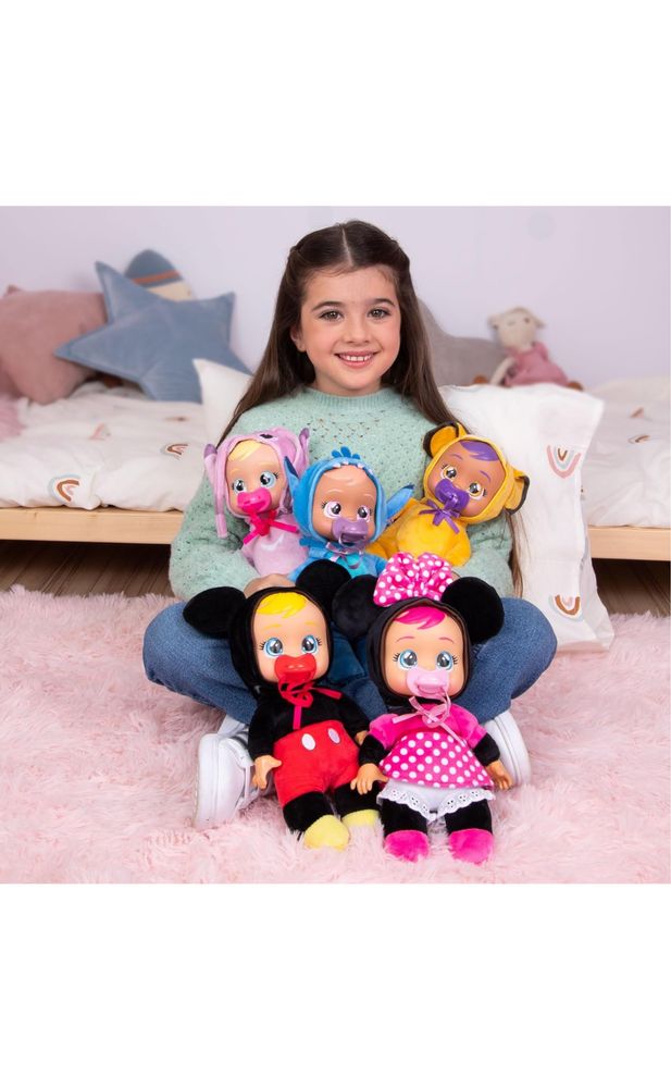 М’яка лялька Cry Babies Tiny Cuddles Disney – Стіч
