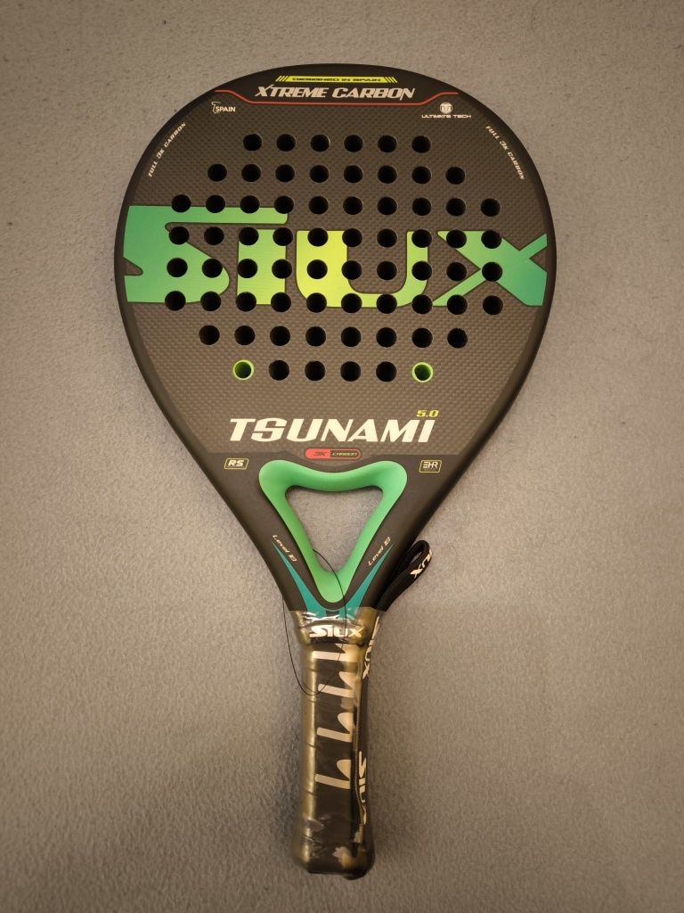 Raquetes Padel Siux - Tsunami All Black+Tsunami XTREME Carbon+Infernal