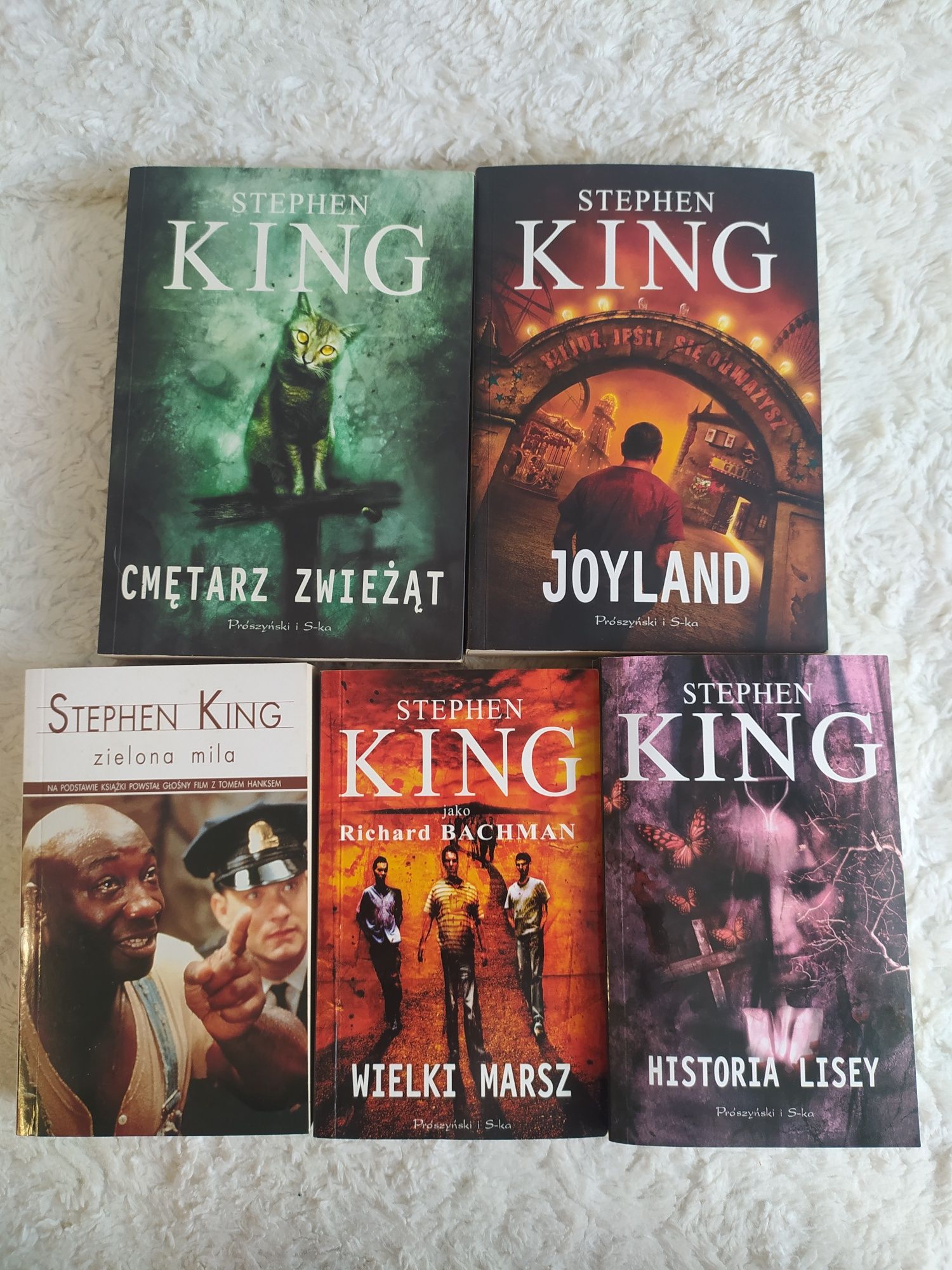 5x Stephen King Zestaw książek