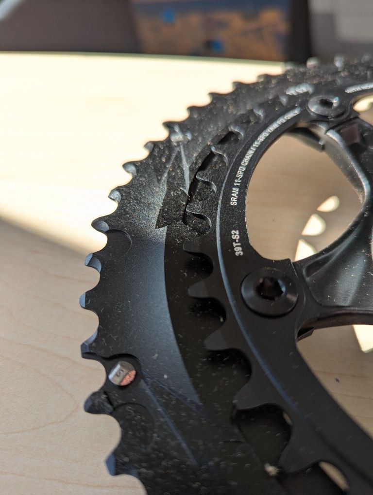 Mechanizm korbowy SRAM Force 22 GXP YAW (39-53T) czarny