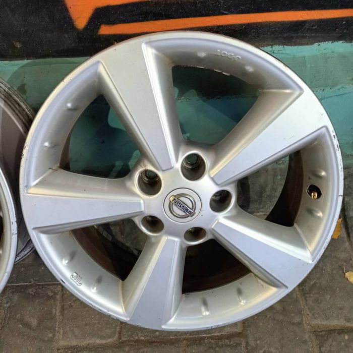 Диски титанові Оригінал nissan kia mazda i т д R-17/5/114.3 ideal