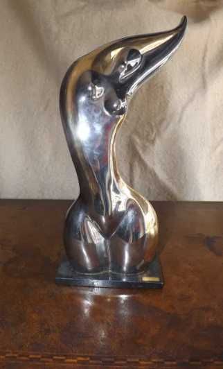 Estatueta mulher Galos - Escultura