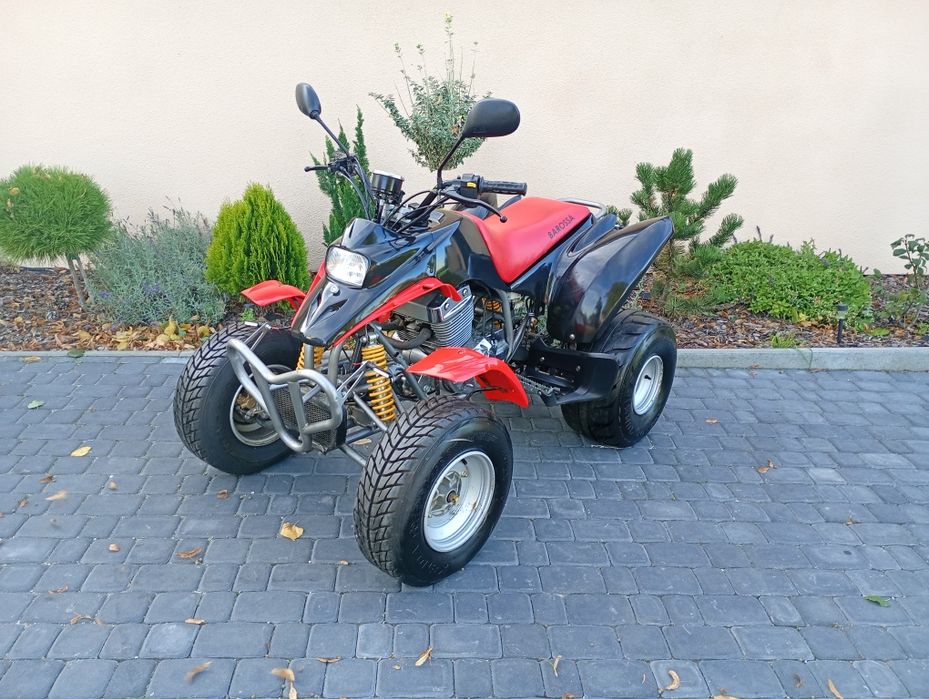 Quad Honda Barossa 250 wsteczny homologacja