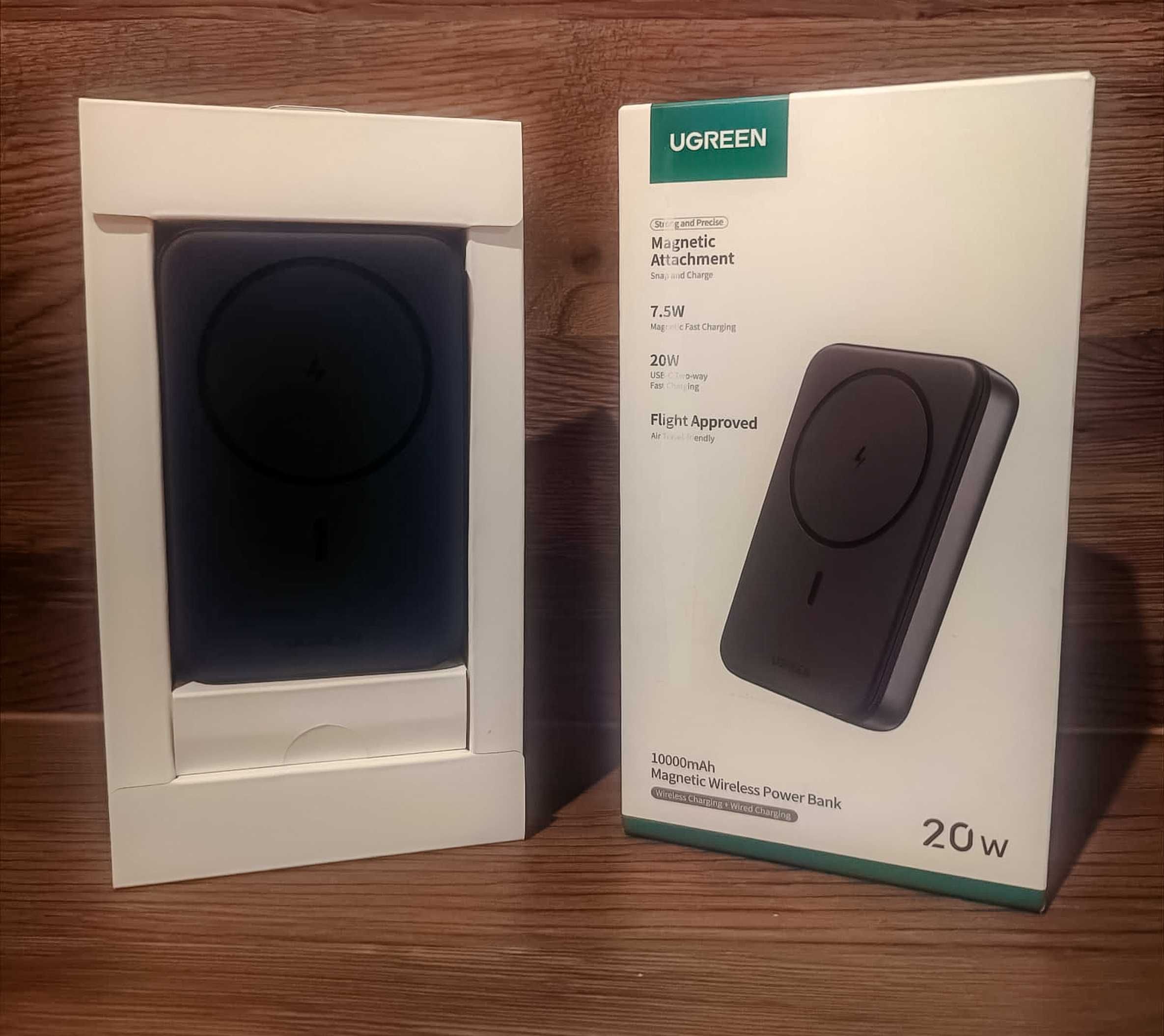 Powerbank 10000mAh UGREEN z funkcją szybkiego ładowania USB-C iPhone