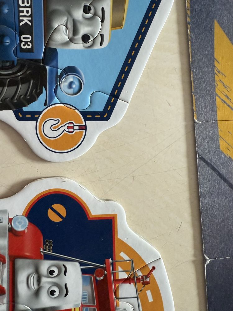 Puzzle auta pociagi