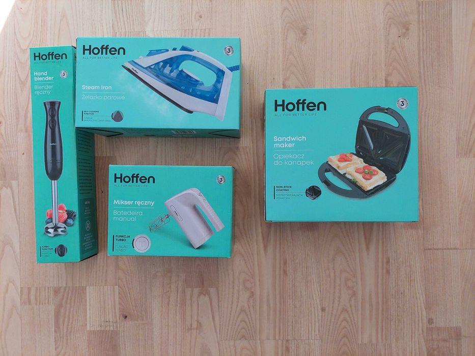 Blender,żelazko,mikser ręczny , opiekacz do kanapek - zestaw 01