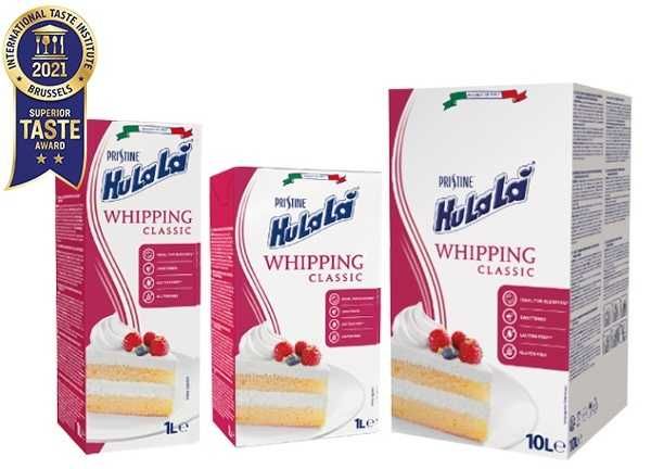 Krem roślinny UHT śmietanka do ubijania 1000ml słodka Hulala