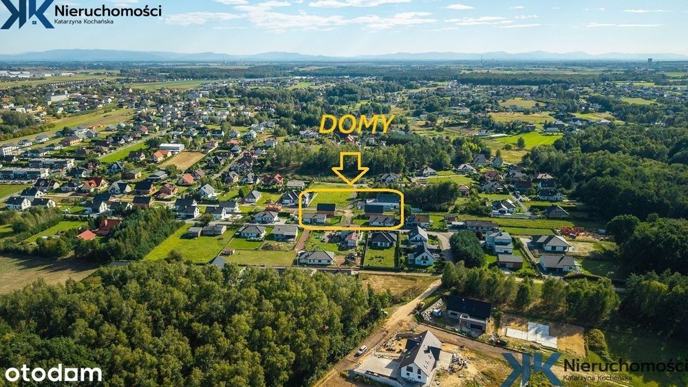 Nowe domy wolnostojące Żory, Rogoźna, A1 8 min.