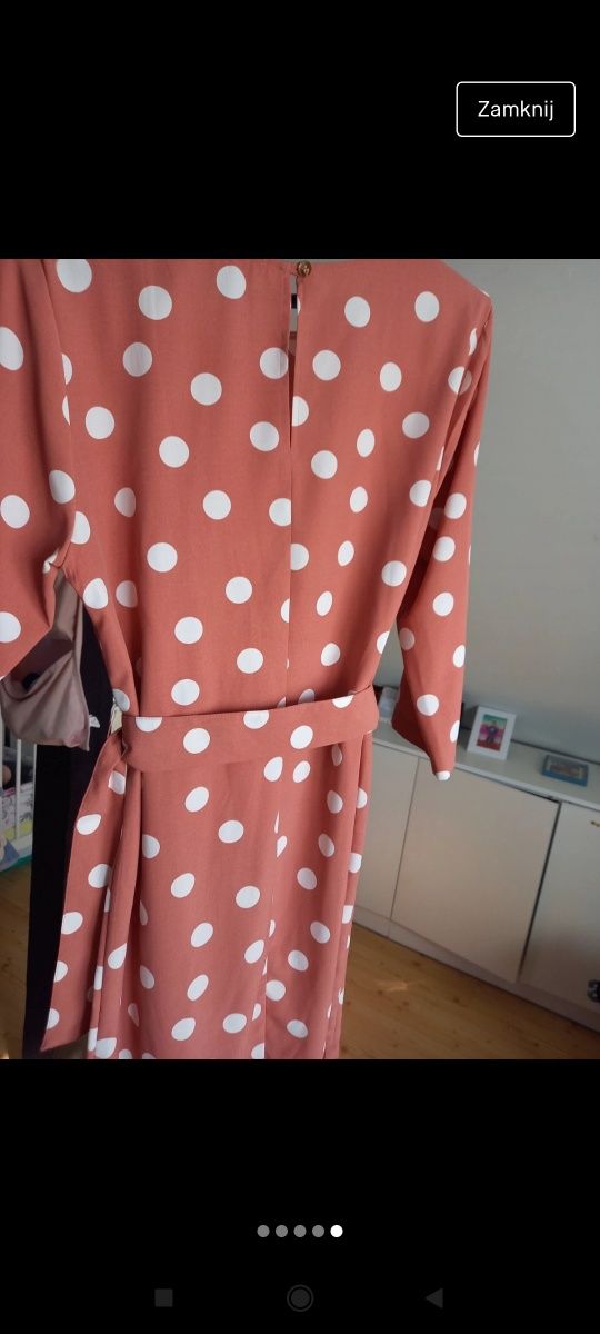Sukienka w kropki Primark r.40