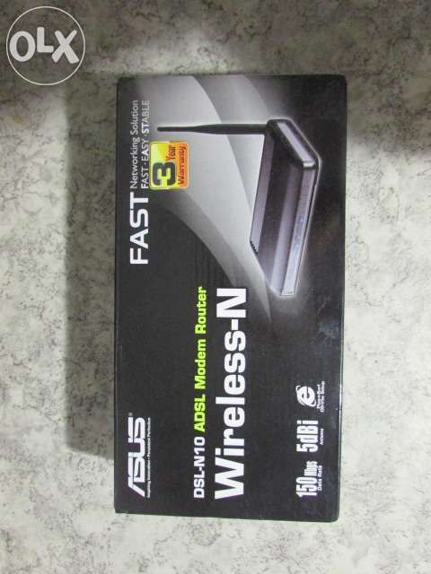 ADSL Modem Router Asus DSL-N10, Tel, Wi-Fi
