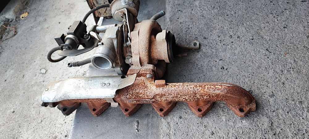 Турбина  на BMW E39 3.0 турбодизе bmw x5